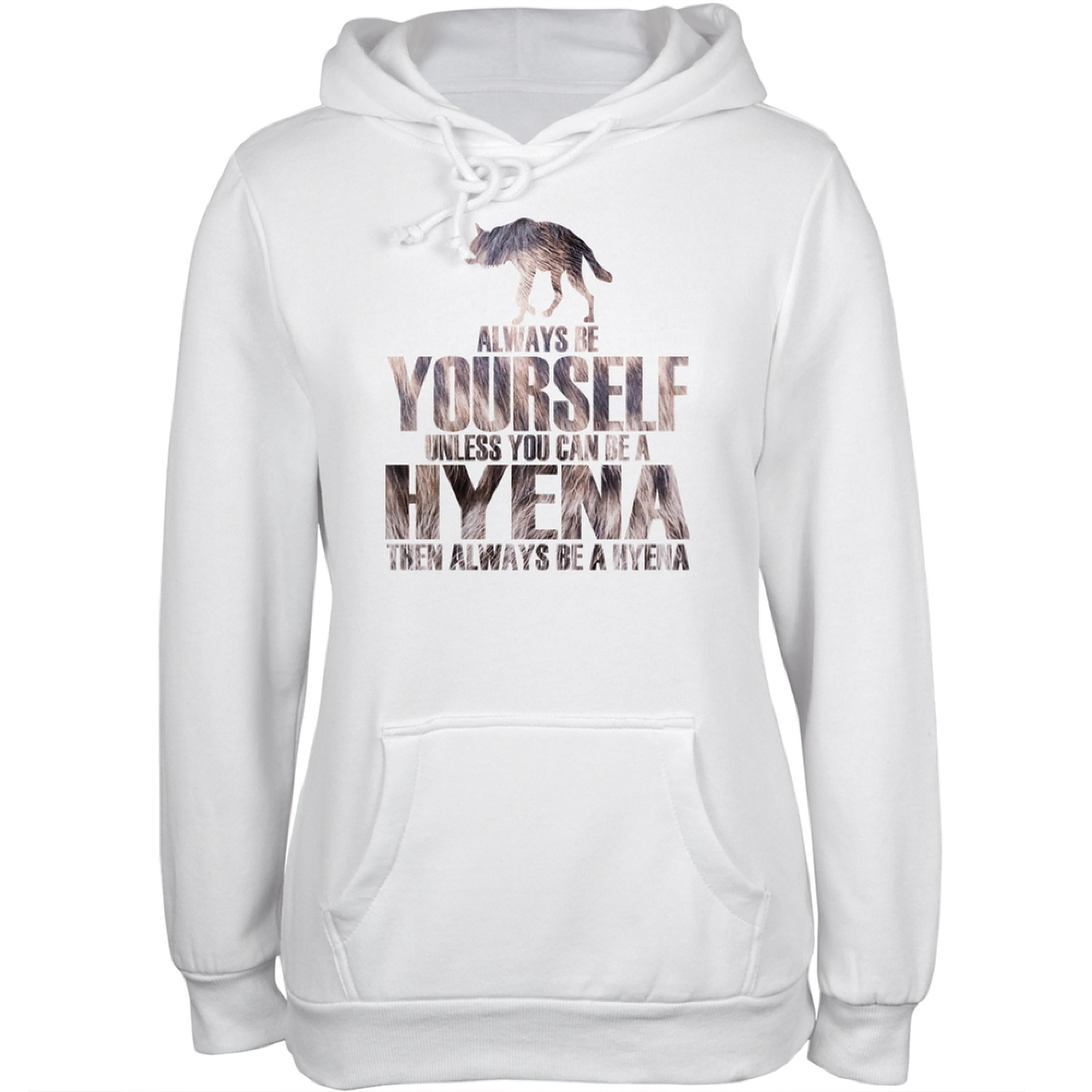 Hyena Black Adult Hoodie 