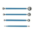 thumbnail image 3 of 4pcs Steel Ball Pen Pottery Tool Kit Ceramics Carving Sculpting Modeling Trimming Tool (Blue), 3 of 6