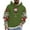 Army Green-A, variant on Men's Christmas Hoodies Drawstring Xmas Graphic Print Long Sleeve Pullover Sweatshirts Funny Cute Casual Holiday Outfit (XXL, Black-A)
