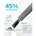 thumbnail image 4 of Adaptive Cutlery Set – Weighted for Hand Tremors & Parkinson's, 42°Angled Rocker Knife & Shovel Spoon, 142 g (Grey, Right-Handed), 4 of 7