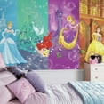 thumbnail image 3 of Disney Princess Scenes Spray and Stick Wallpaper Mural, 3 of 5