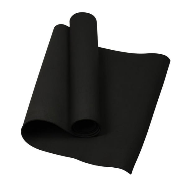 Almohadilla de yoga antideslizante Alfombrilla de yoga impermeable Resistente a la humedad Cojín de ejercicio físico multiusos para Pilates Picnics Vi Negro Baoblaze almohadilla de yoga antideslizante para mujeres