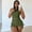 Army Green, variant on Lounge Sets for Women Summer Two Piece Outfits for Women Stretchy Ribbed Tank Crop Top Drawstring Ruched Shorts Set Workout Tracksuits Army Green M