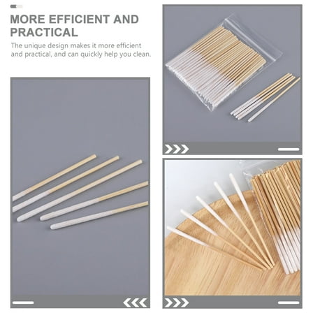 Supvox Beauty Accessory Cotton Swabs Strong Water Absorption Assorted 60Pcs