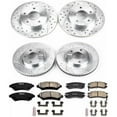 thumbnail image 3 of PowerStop Front and Rear Z23 Evolution Sport Carbon-Fiber Ceramic Brake Pad and Drilled & Slotted Rotor Kit Fits: BUICK CADILLAC OLDSMOBILE PONTIAC Select Models K1543, 3 of 10