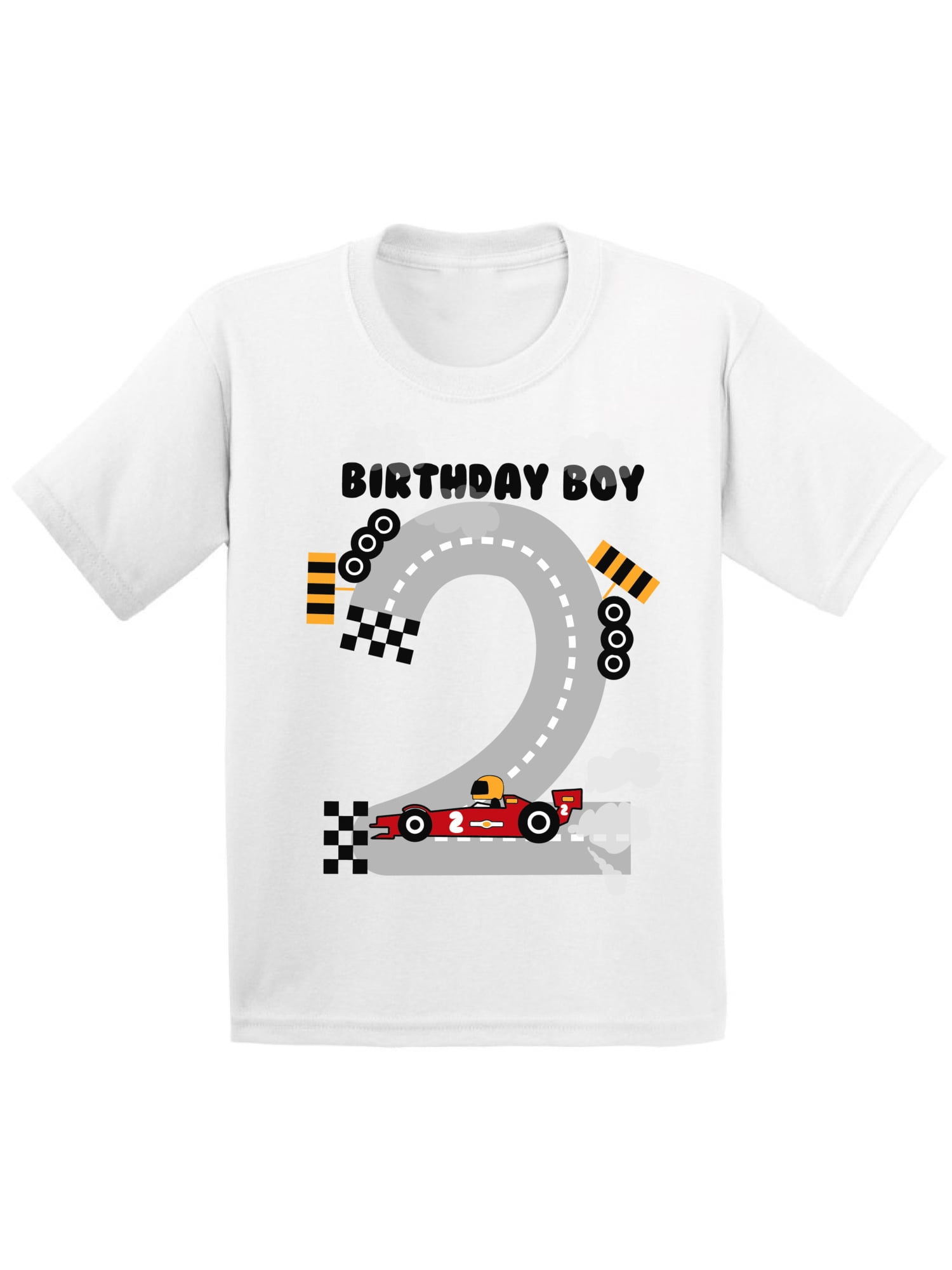 Awkward Styles Birthday Boy Race Car 