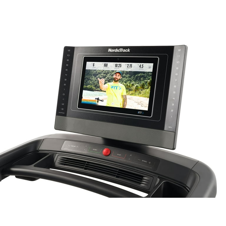 NordicTrack Commercial Series 1750 iFIT enabled Treadmill for Running and Walking with 14 Pivoting Touchscreen Walmart