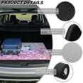 thumbnail image 6 of POLERO Car Trunk Mat for Travel Enthusiasts Hummingbird Cherry Blossom, Wear-Resistant Cargo Liner, All Weather All-Weather 29" x 39", 6 of 7
