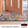 thumbnail image 3 of Pioneer Flower Floral Print Pattern Door Rugs,Washable Non Slip Door Mats Indoor,Decorative Door Mats,Entry Mat Indoor for Entrance,Bedroom,Kitchen,Bathroom,30"x17", 3 of 6