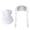 #009-White, variant on Wowcloth Golf Sun Protection Arm Sleeves, Multifunctional with Scarf and Face Mask, UV Protective Breathable Quick-Dry for Outdoor Sports Cycling Travel