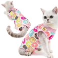 thumbnail image 1 of Mimigo Cat Surgery Recovery Suit For Surgical Abdominal Wounds Home Indoor Pet Clothing E-collar Alternative For Cats After Surgery Pajama Suit, 1 of 5