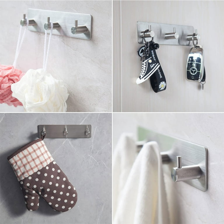 Bathroom Towel Radiator Hooks Tidy Towels Space-Saving Plastic Hook 