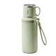 thumbnail image 1 of Botella de agua deportiva aislada al vacío de acero inoxidable 2 en 1 600ml | Copa desmontable con tapa | 316 Acero inoxidable | A prueba de fugas, boca ancha, control de temperatura caliente y fría, 1 of 1