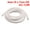 White, variant on Uxcell Silicone Tubing 1/4 inch ID x 3/8 inch OD 6.6ft Rubber Tube High Temp Black