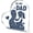 Dad Gifts from Daughter2, variant on UCEI Clear Acrylic Heart Best Dad Keepsake Plaque 4.5"