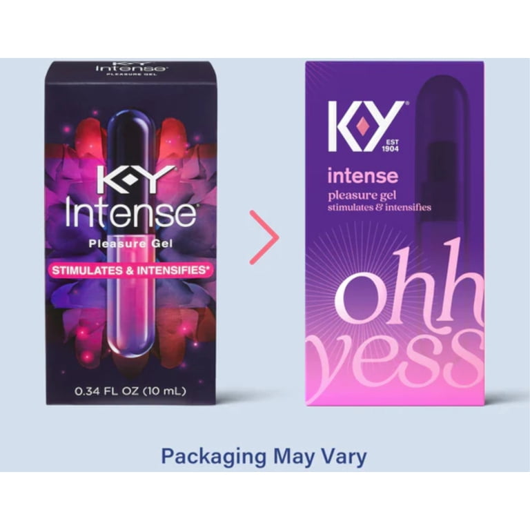 K-Y Intense Pleasure Gel - .34 fl oz, Pack of 2 - Walmart.com