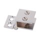 thumbnail image 2 of Bisagra de puerta de vidrio para gabinete, abrazadera para gabinete de vino de cobre de 0,19-0,31 pulgadas, duradera, fácil de instalar, accesorios, Estilo C, 2 of 7