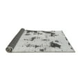 thumbnail image 2 of Ahgly Company Indoor Square Abstract Gray Modern Area Rugs, 4' Square, 2 of 4