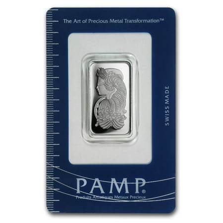 1/2 oz Silver Bar - PAMP Suisse (Fortuna, In Assay)