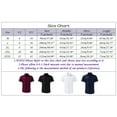 thumbnail image 3 of Rggeeun Shirts For Men Button Sleeve Business Solid Color Casual Male Affairs Short Shirt Turn-Down Mens Shirts Regular Fit Dress Shirt Leisure Tops, 3 of 4
