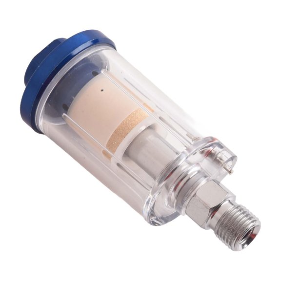 Air Regulator Gauge In-Line Oil Water Trap Filter Pneumatic Tools for Airbrush A