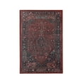 thumbnail image 3 of Superior Cardinal Vintage Washable Indoor Area Rug, 3' x 5', Red, 3 of 14