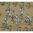 thumbnail image 3 of U8MO Wholesale retro Jewelry Making DIY Squid alloy charm pendants 24x10mm-ancient silver-60pcs, 3 of 4