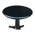 thumbnail image 6 of 30" Round Top Pedestal Dining Table - Black, 6 of 7