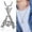Silver, variant on Baseball Bat Pendant Necklace Elegant Stainless Steel Statement Jewelry for Sports Enthusiasts and Fashion Lovers