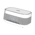thumbnail image 4 of Altavoces portátiles,Altavoz BT multifuncional sonido estéreo Premium,Cargador inalámbrico de carga rápida fácil de transportar,Luz LED colorida Volumen ideal para regalo Blanco, 4 of 9