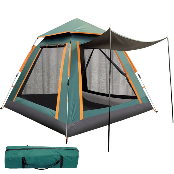 Tents for Camping, 3/4 Person Canbin Tent with Automatic PopUp Design and Carry Bag,Waterproof