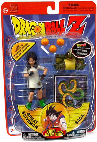 Dragonball Z VIDEL mit BABY DINO • ca.15 cm • 2002 • OVP 