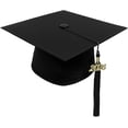 thumbnail image 5 of CLERKMANS Unisex Adult Deluxe Black Bachelors University Graduation Gown, Cap & Tassel Package - Matte Fabric 48XL (5'3"-5'5"), 5 of 5