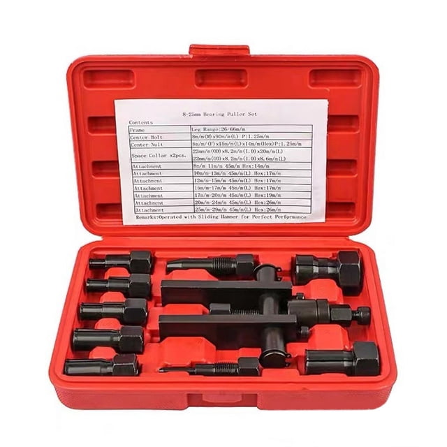 Ensemble d'Extracteurs de Roulements pour Moto Kit d'Outils de Démontage de Roulements 2 Griffes Extracteur de Véhicule Électrique
