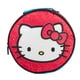 thumbnail image 1 of Lonchera Escolar Forma Circular, Diseño Hello Kitty, Sanrio, Lonchera Reutilizable con Aislamiento Térmico con Correa Expandible, Color Rojo, 1 of 3