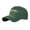 Green, variant on Unisex Baseball Cap With Breathable Eyelets Adjustable Size Trucker Hat Letter Embroideried Washed Distressed Vintage Sun Block Dad Hat For Running Watermelon Red,A