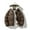 Coffee, variant on Aueoeo Men Down Jacket Puffer Winter Jacket with Hooded Packable Lightweight Windproof Insulated Warm Coat on Clearance