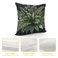 thumbnail image 4 of COMIO Spring Pillow Covers Green Herbs Botanical Wildflower Throw Pillow Covers,Summer Seasonal Decor Pillowcase Rustic Farmhouse Decorative Cushion Case for Sofa Couch Outdoor, 4 of 5