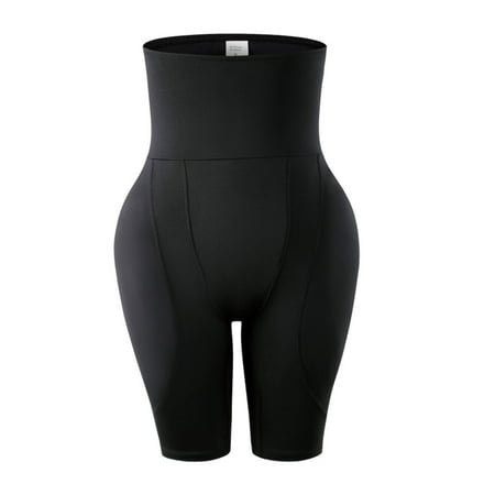 

ZUARFY Women High Waist Tummy Control Hip Enhancer Shorts Padded Butt Lifter Shapewear Panty Seamless Body Shaper Thigh Slimmer