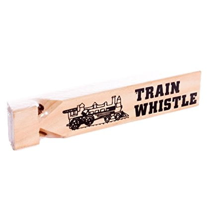 Wooden Train New Fashion Whistle Locomotive Sound Warning FDYN