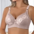 thumbnail image 5 of Uqiangy Breast Reduction Bra Longline Bras for Women Minimizer Bras for Women Full Coverage Tshirt Bras for Women Jelly Bras for Women Corset Tops Dark Gray 3XL, 5 of 9