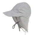 thumbnail image 4 of Sunisery Baby Boys Girls Sun Hat Breathable Adjustable Summer UPF 50+ Sun Protection Beach Wide Brim Flap Hat, 4 of 5