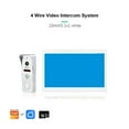 thumbnail image 1 of Metal Doorbell Video Intercom System For Home Tuya Smart Video Doorhpone Camera 160° 4-Wired 1080P Touch Monitor ,Smart Detection, 1 of 4
