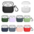 thumbnail image 4 of Audífonos Funda protectora de silicona elástica para auriculares Apple Airpods Pro 2 (blanco claro) Universal Accesorios Electrónicos, 4 of 9