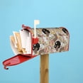 thumbnail image 4 of Lsque Groovy Disco Mailbox Cover Standard Size ,Magnetic Mailbox Covers Post Wraps Letter Box Cover -25.5x21 in, 4 of 9