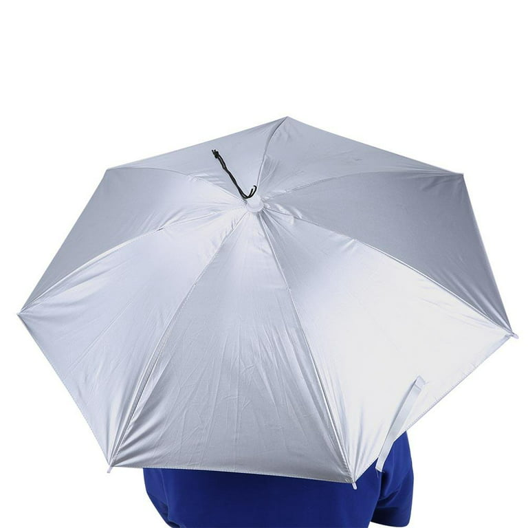 Mini Umbrella Customized Hiking Umbrella Reflective Silver