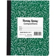thumbnail image 2 of Roaring Spring Graph Ruled Hard Cover Composition Book, 1 Case (24 Total), 9.75" x 7.5" 100 Sheets, Green Marble Cover, 2 of 6