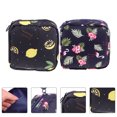 thumbnail image 3 of MasteelfCA 4pcs Travel Menstrual Pads Storage Pouches Nursing Mat Storage Bags (Navy), 3 of 7