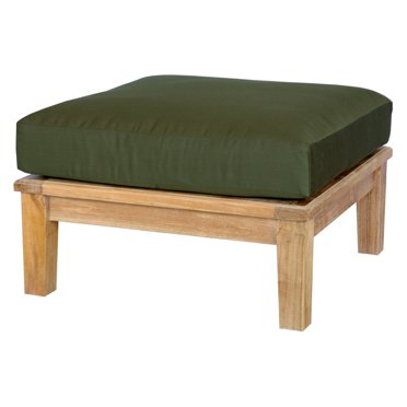 Anderson Teak Brianna Deep Seating Ottoman with Cushion