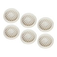 thumbnail image 4 of Bothyi 6 Pieces Plant Saucers Practical Planter Saucers for Indoor Outdoor Planters S White S, 4 of 8
